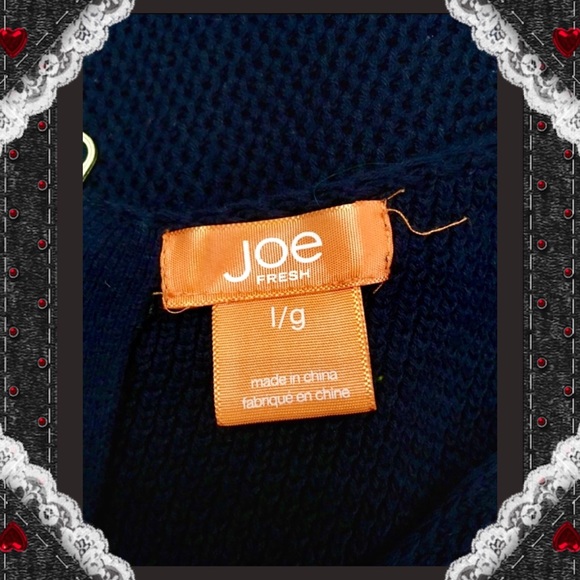 Joe Fresh Navy Blue Peplum Sleeveless Top - Picture 6 of 6